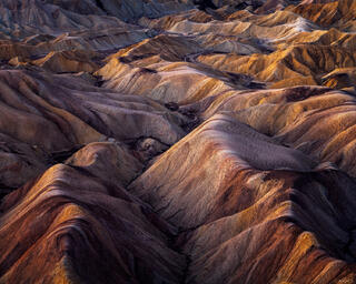 Painted Hills of Death Valley