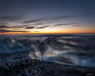 Icy Sunrise